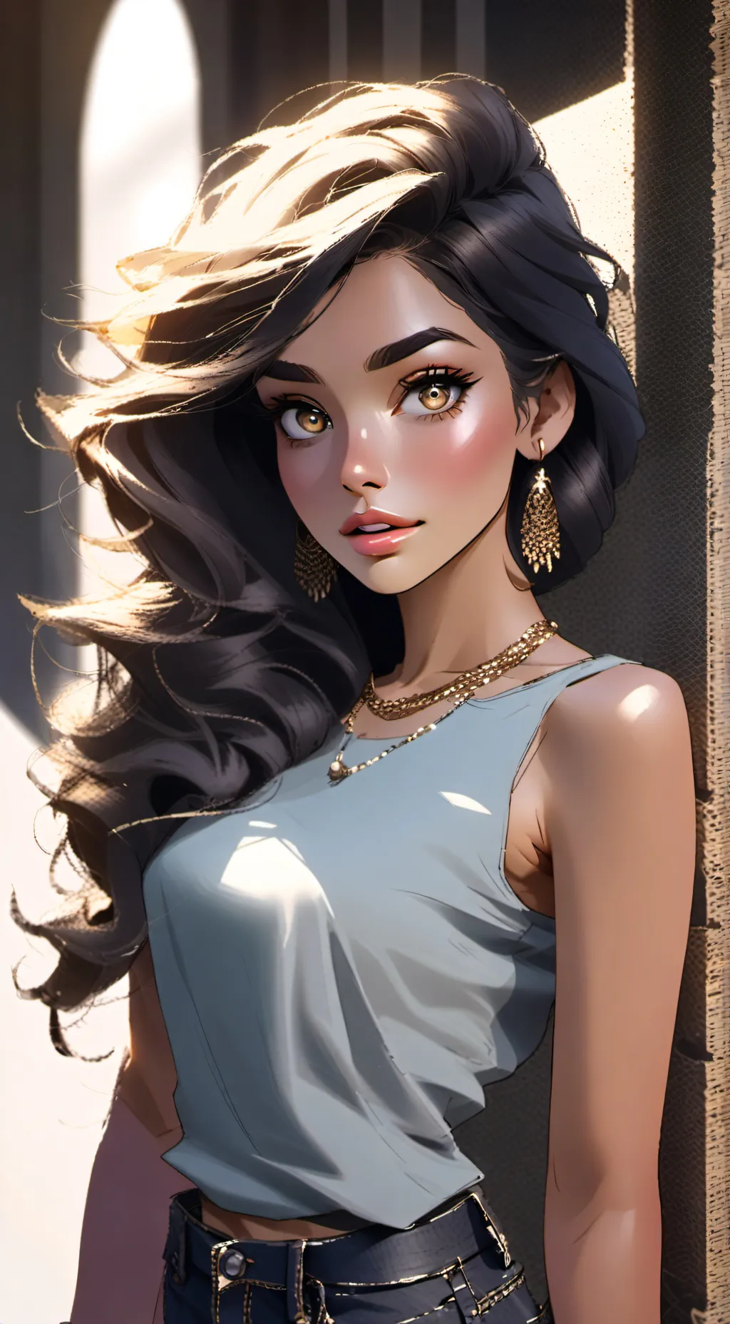 ai character: Lana background