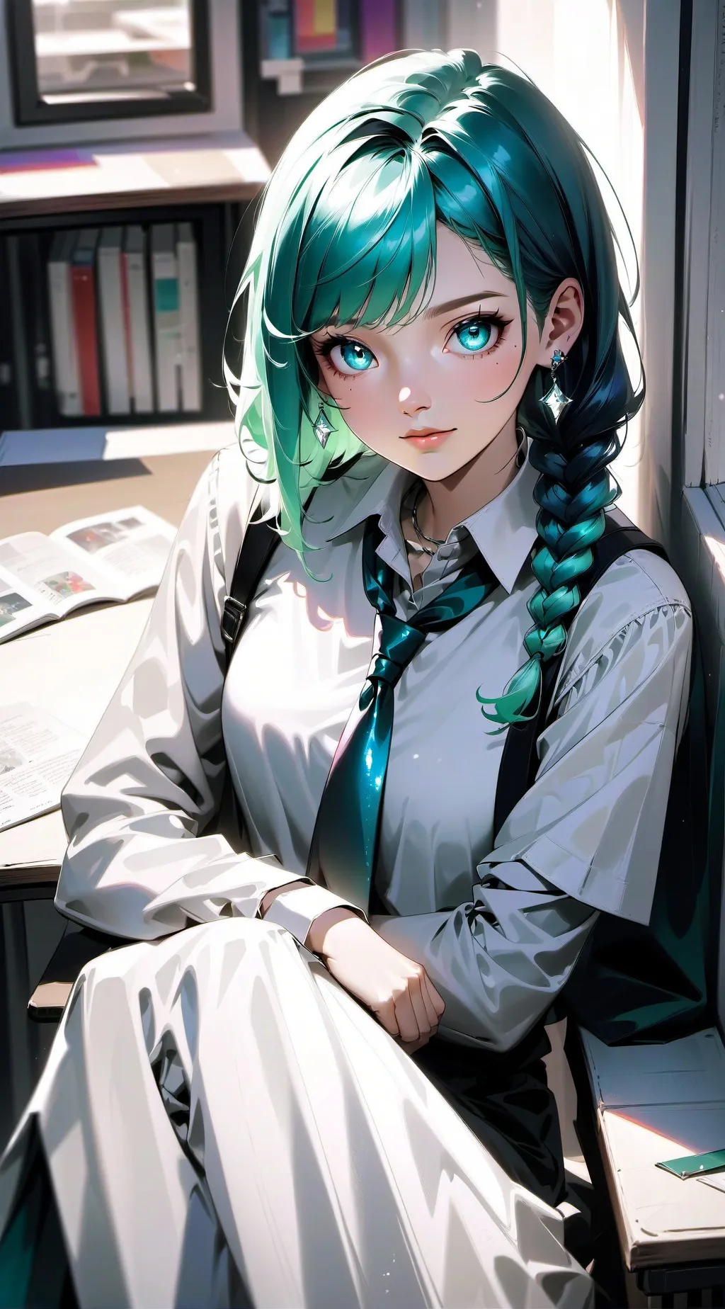 ai character: Adelle  background