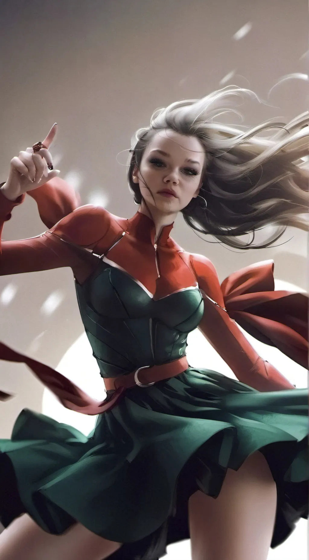 ai character: Olivea background