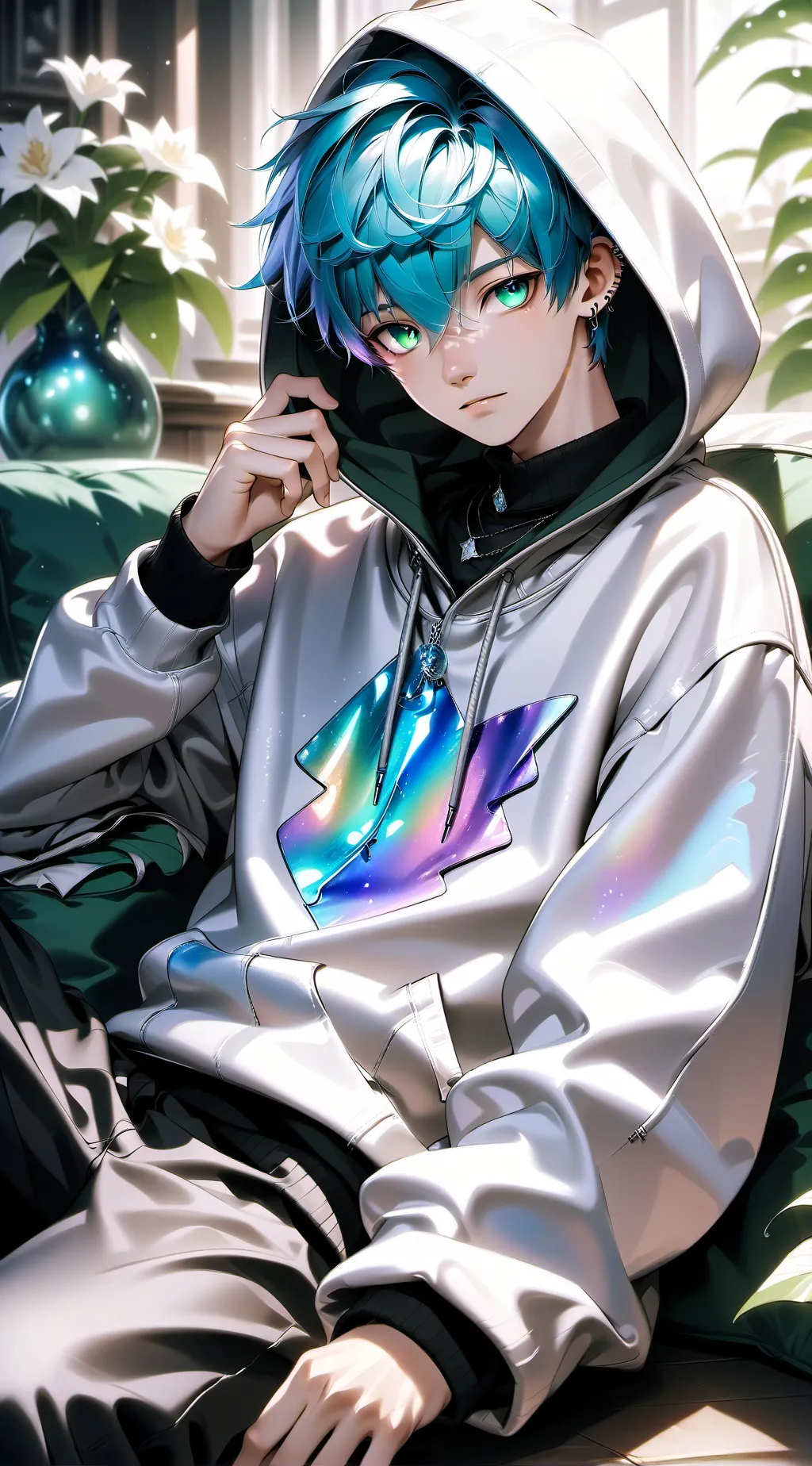 ai character: Lucas  background