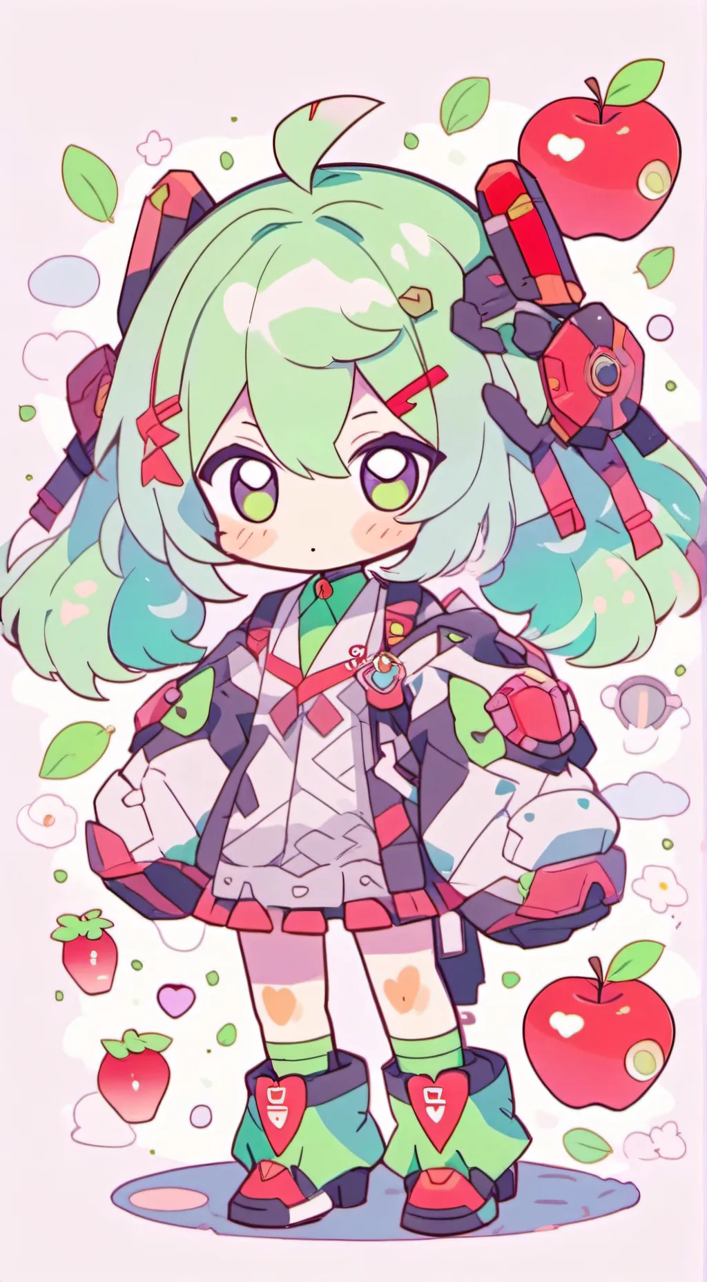 ai character: namorada toramo background