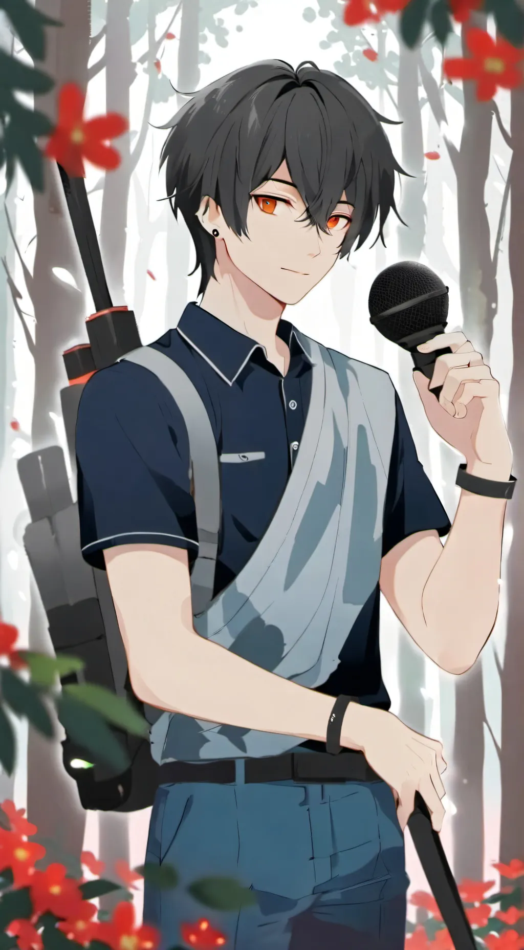 ai character: Santiago  background