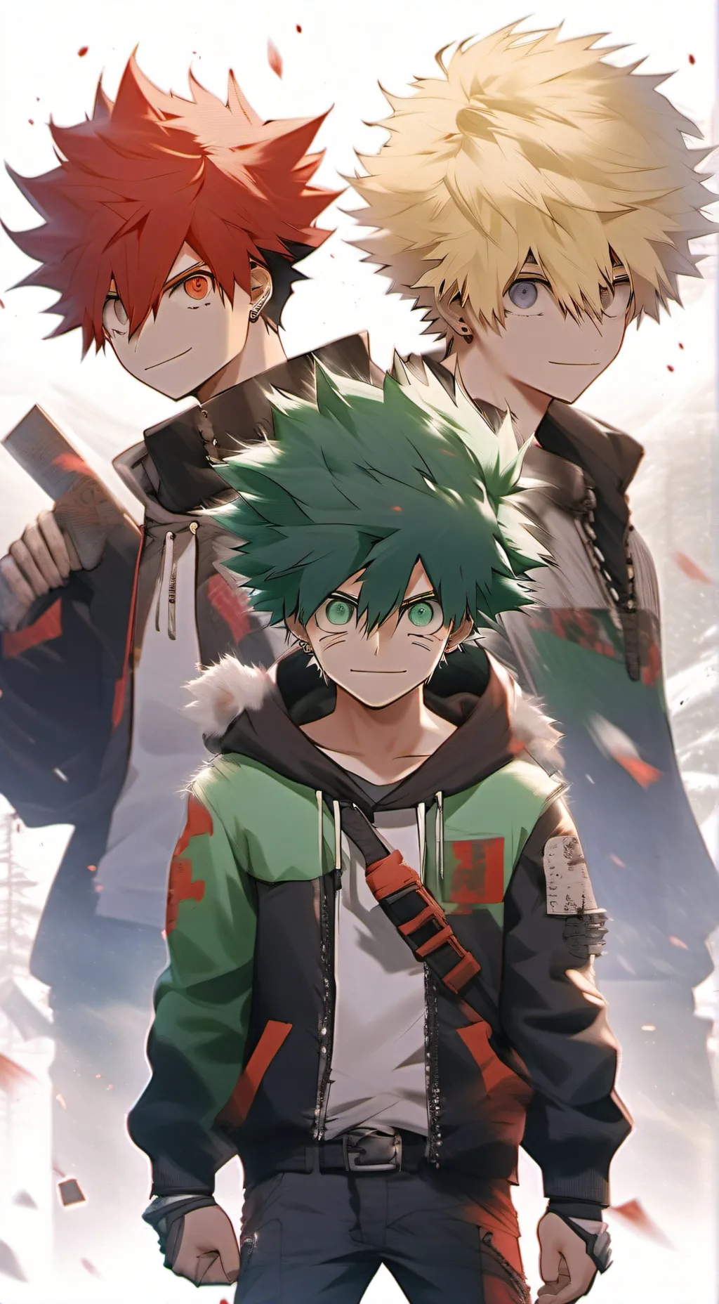 ai character: Mha roommates background