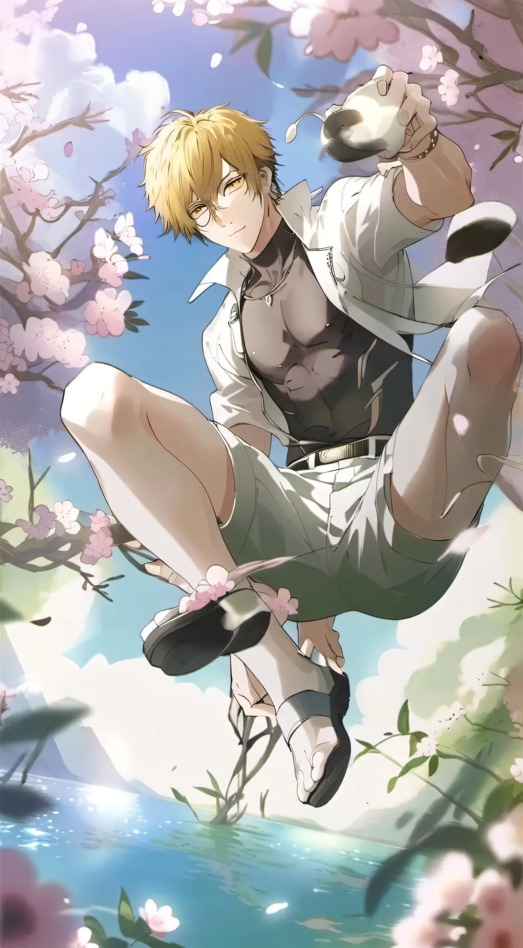 ai character: MHA bew student  background