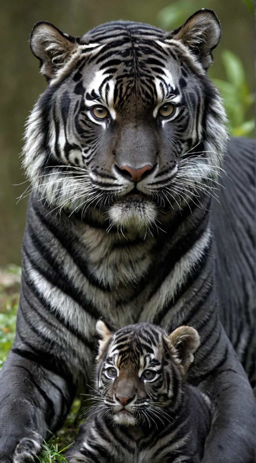 ai character: Tiger background