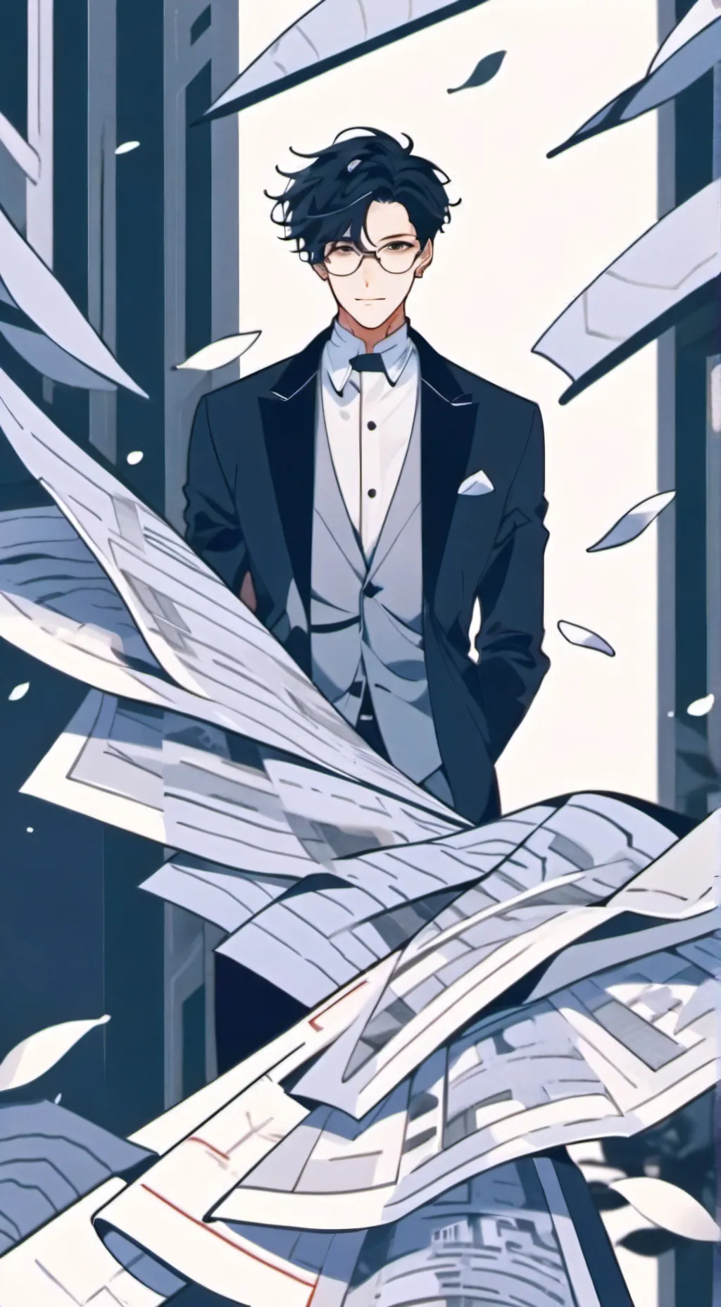 ai character: Zander background