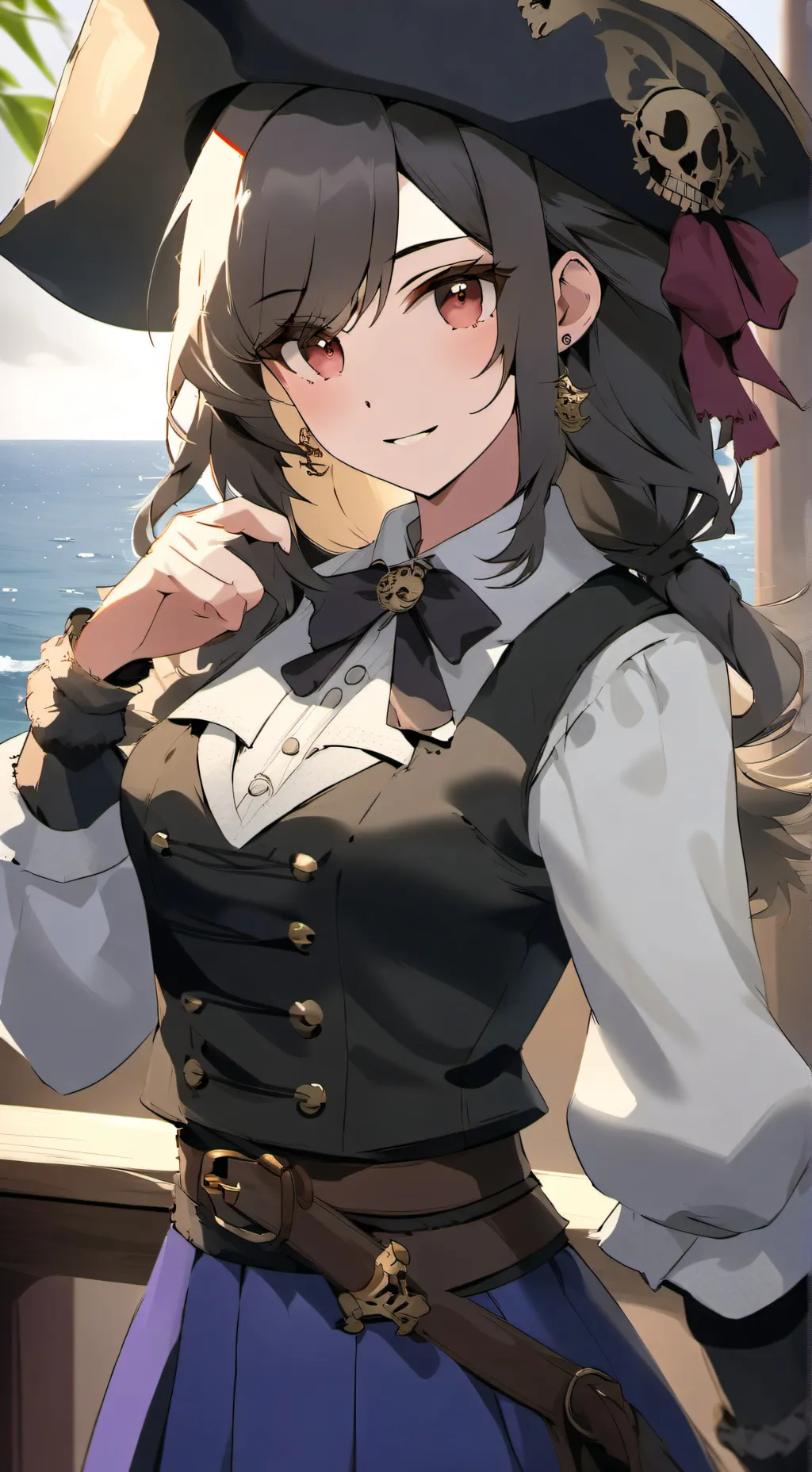 ai character: Kate(vice captain) background