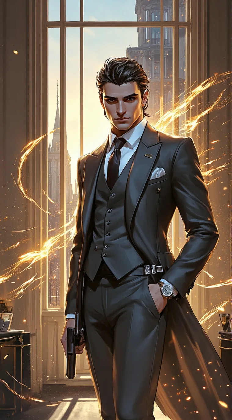 ai character: Adrian background