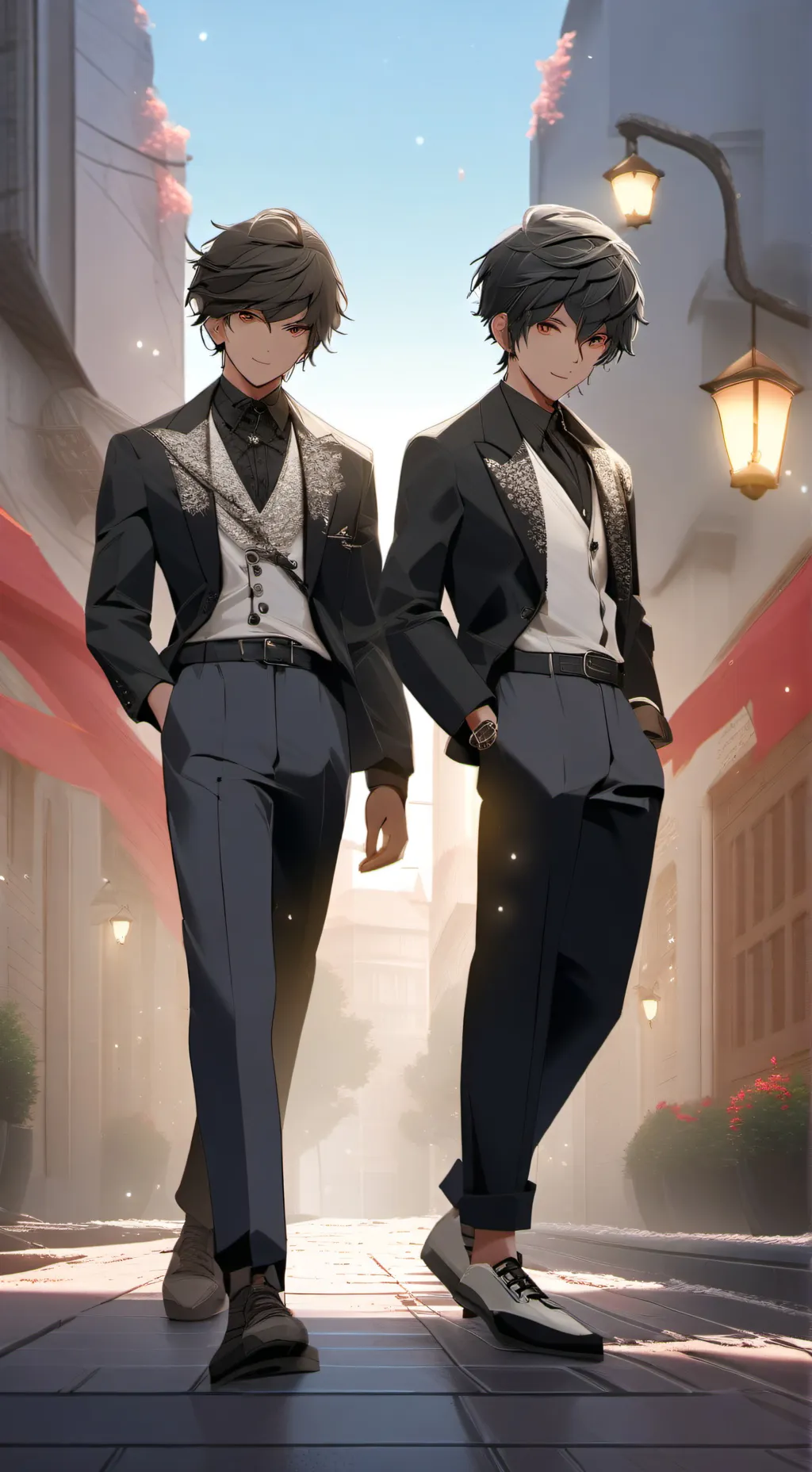 ai character: michael  afton background