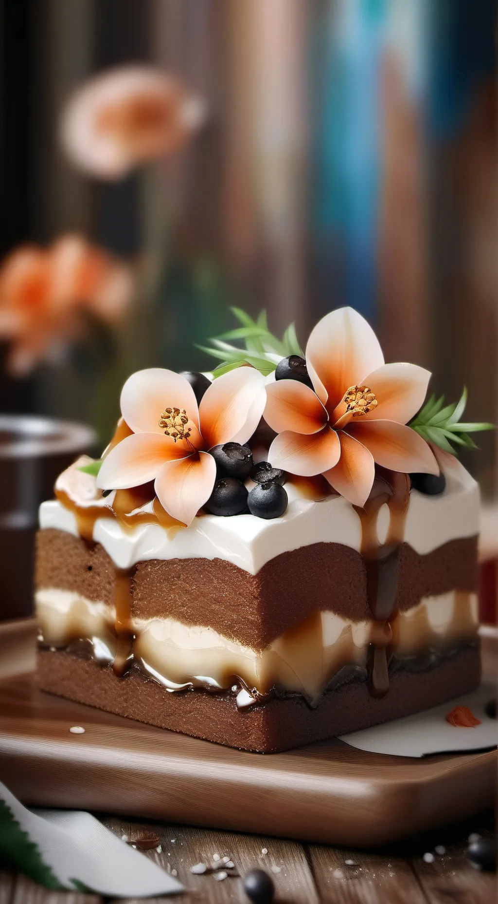 ai character: Dandy’s block heh background