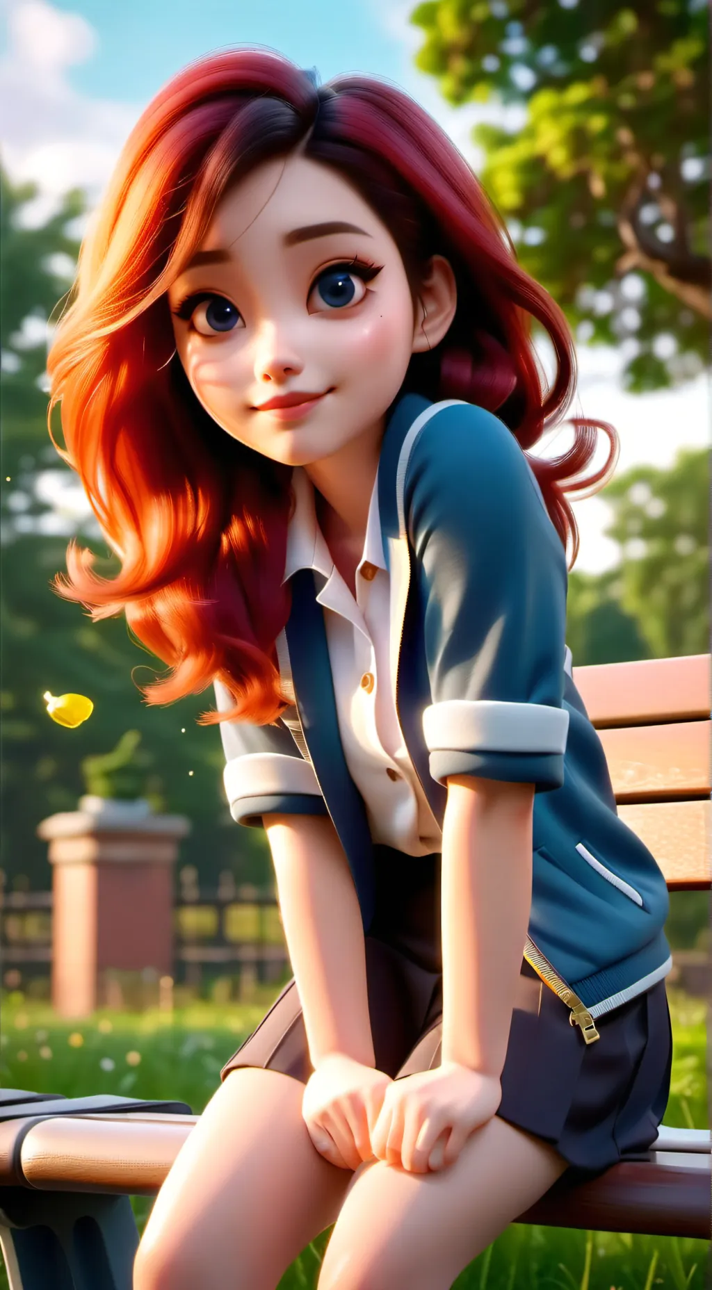 ai character: Erika background