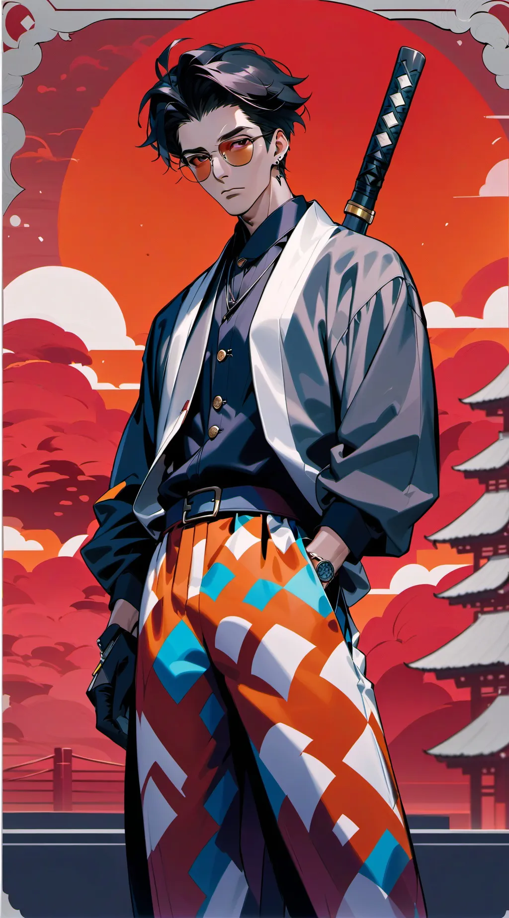 ai character: mike the saviour  background