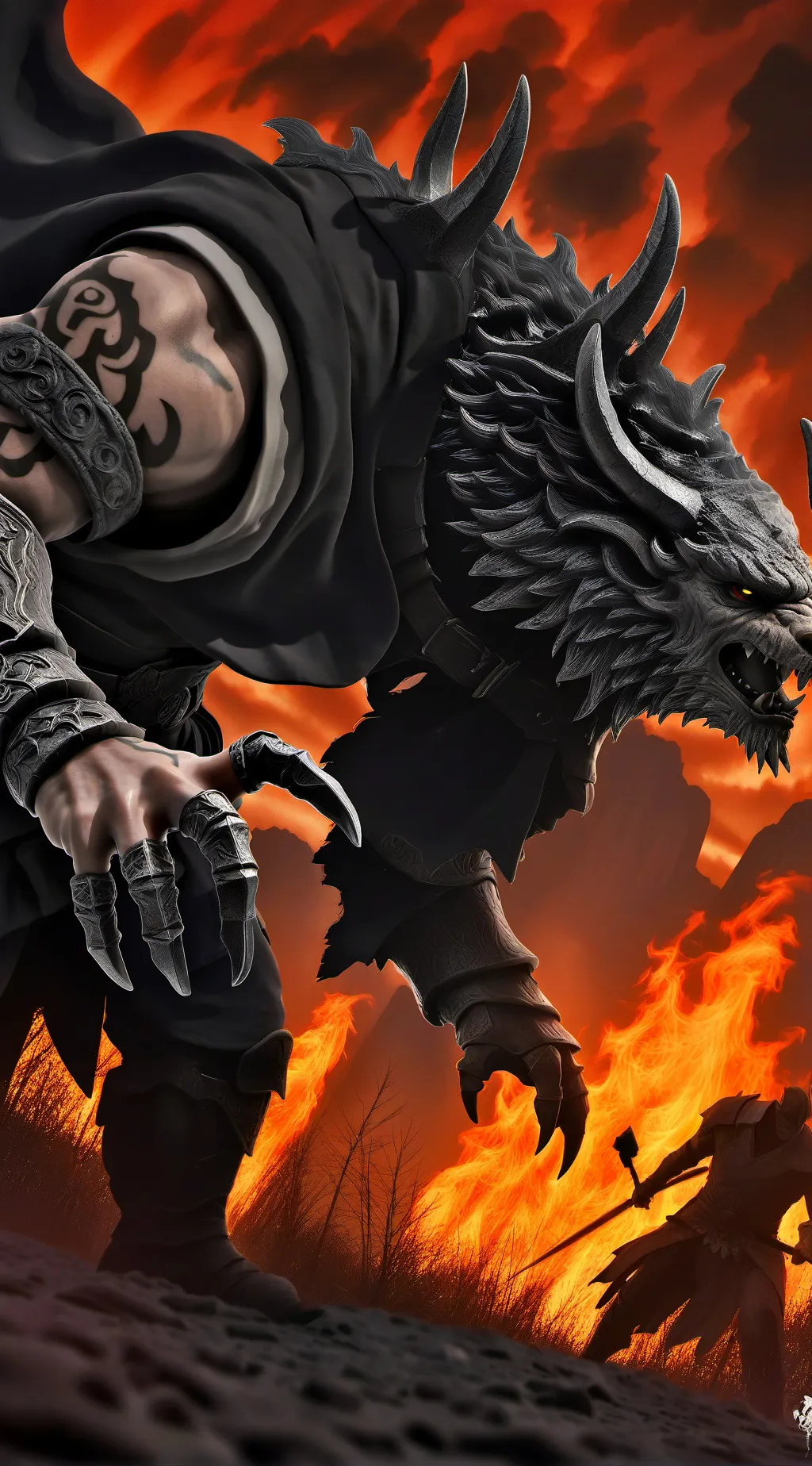 ai character: No background