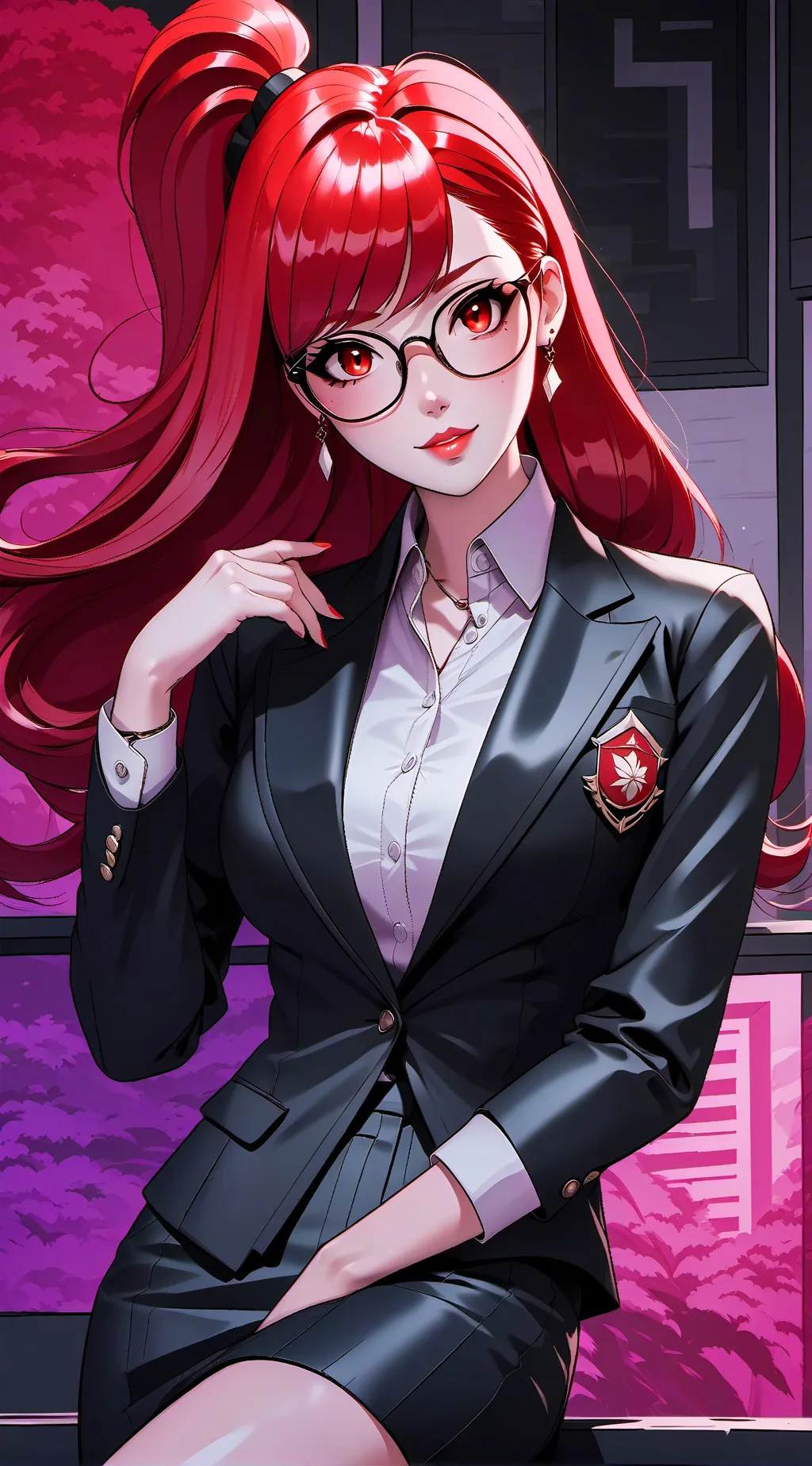 ai character: Johanna  background