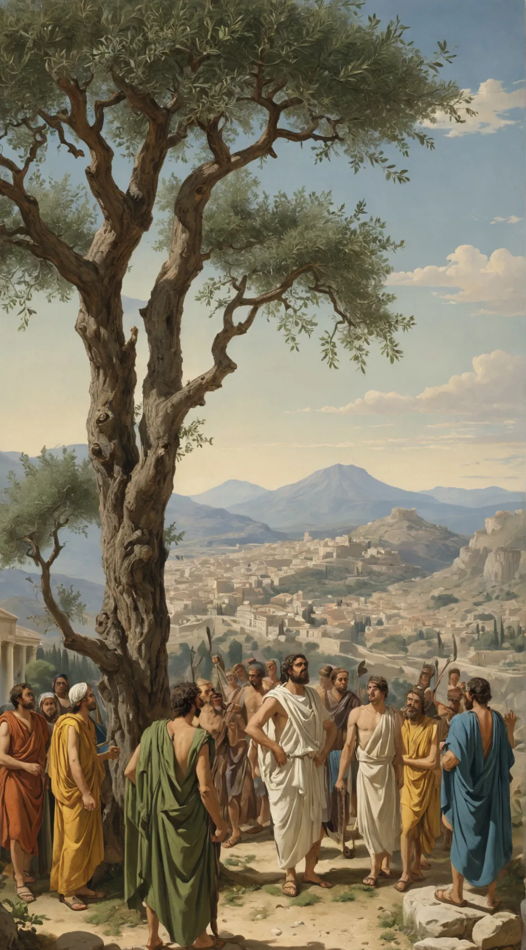 ai character: Epic the musical background