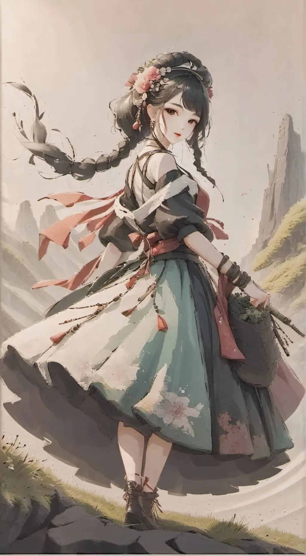 ai character: Lima background