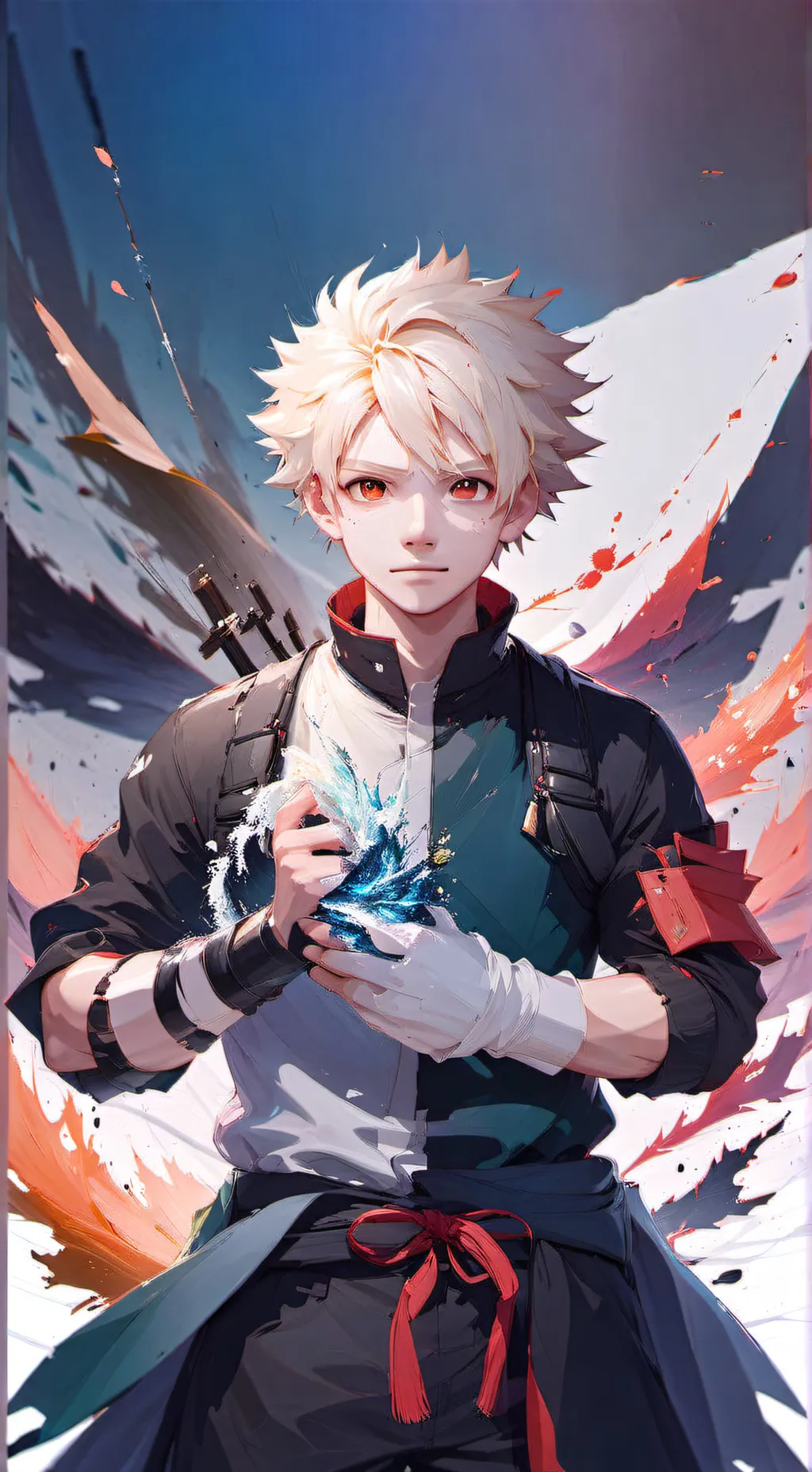 ai character: Mha babysit Anya background