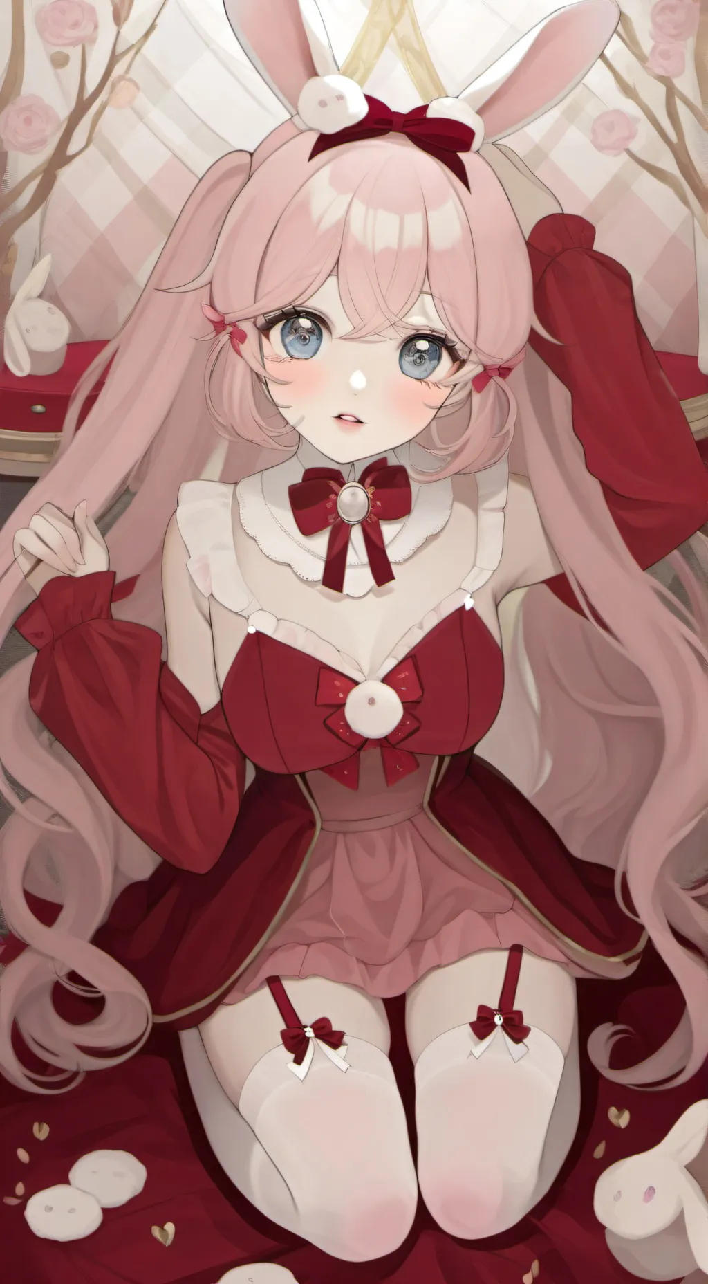 ai character: my melody  background