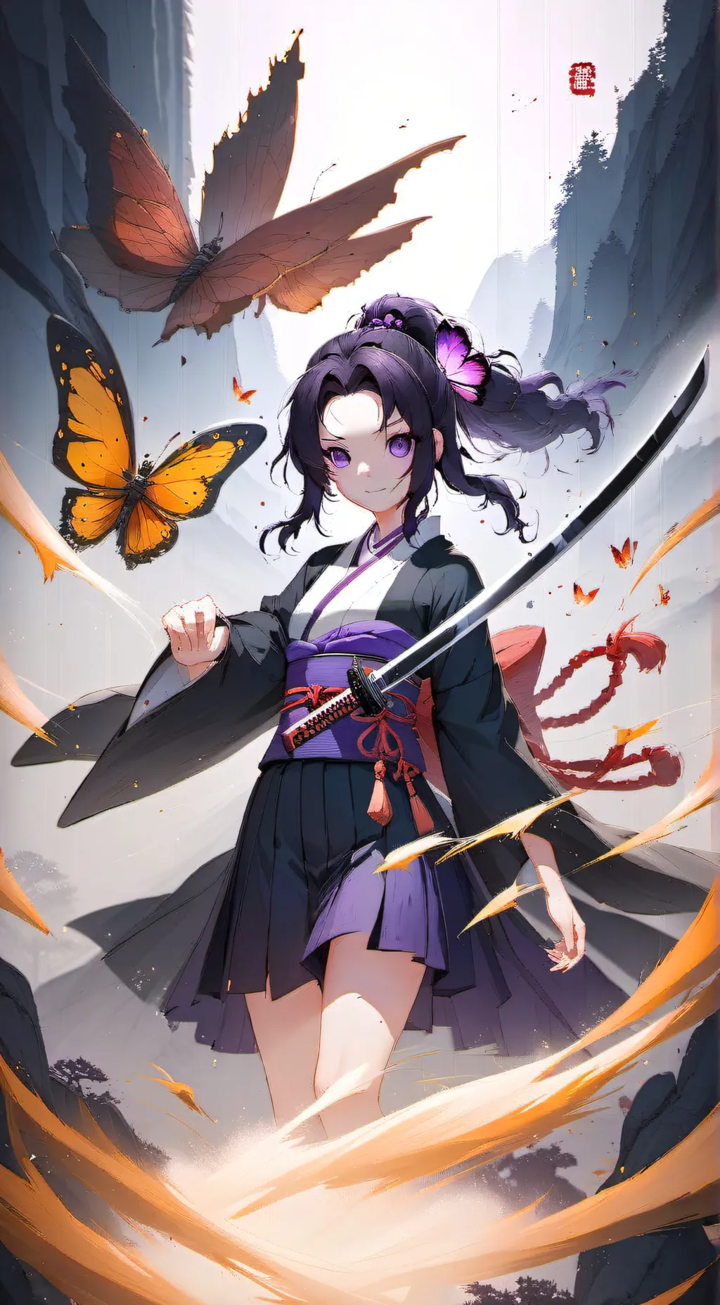 ai character: Shinobu background