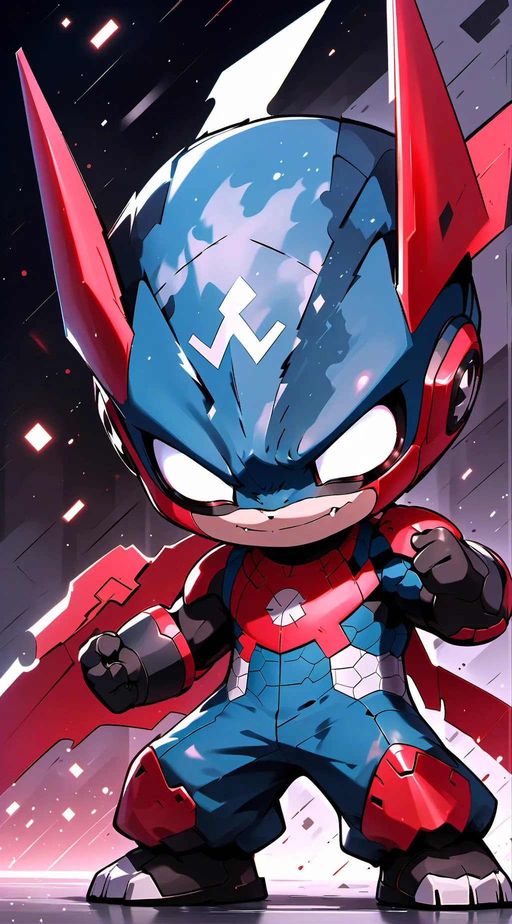 ai character: Super mans kid background