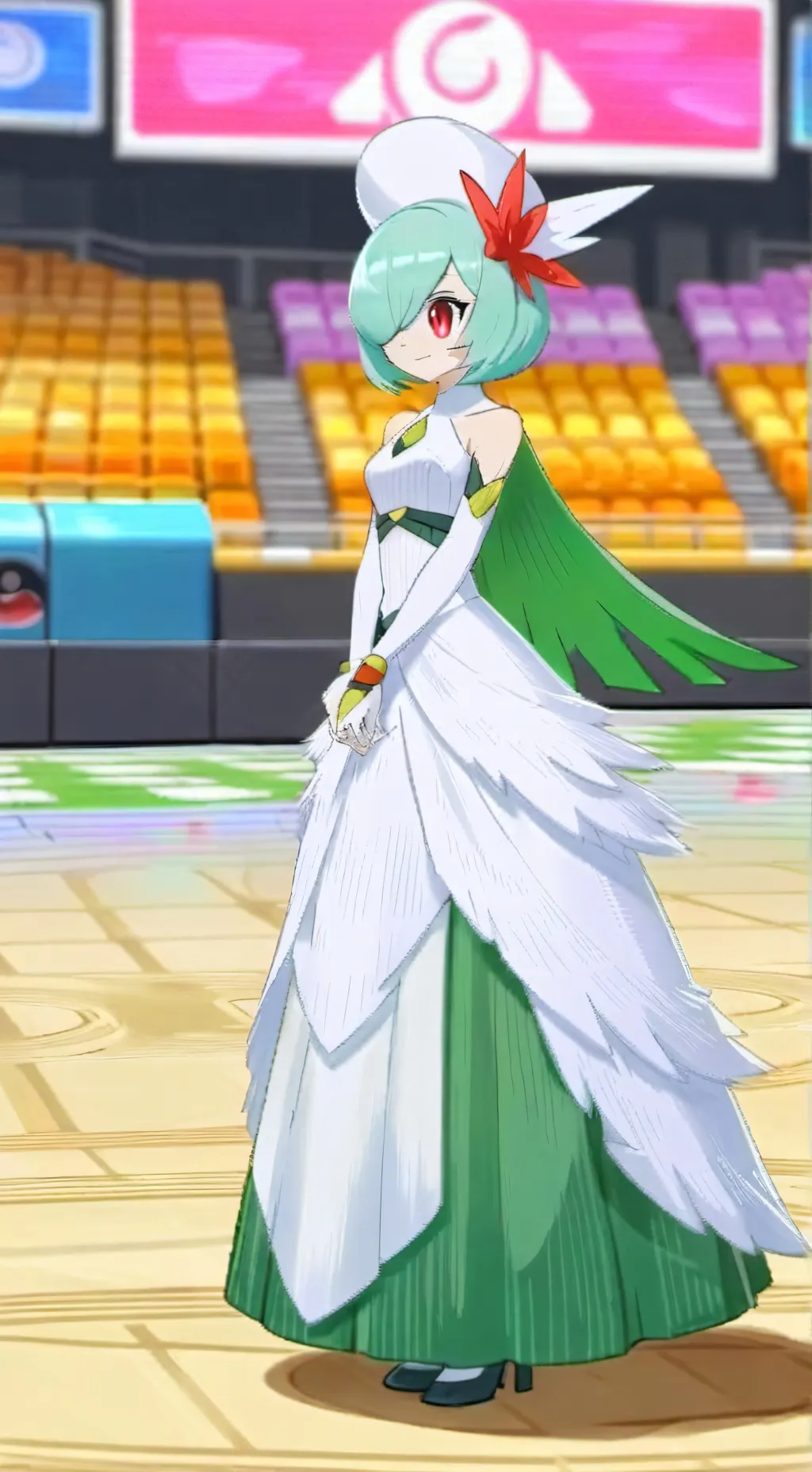 ai character: UA sports festival background