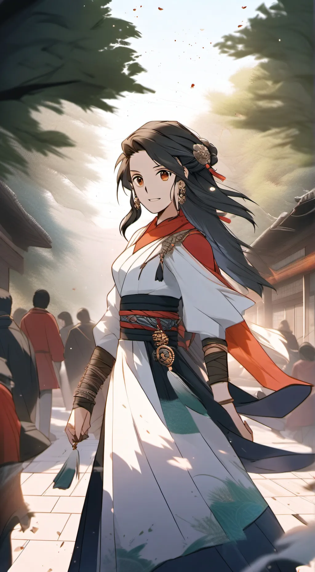 ai character: Nadia background