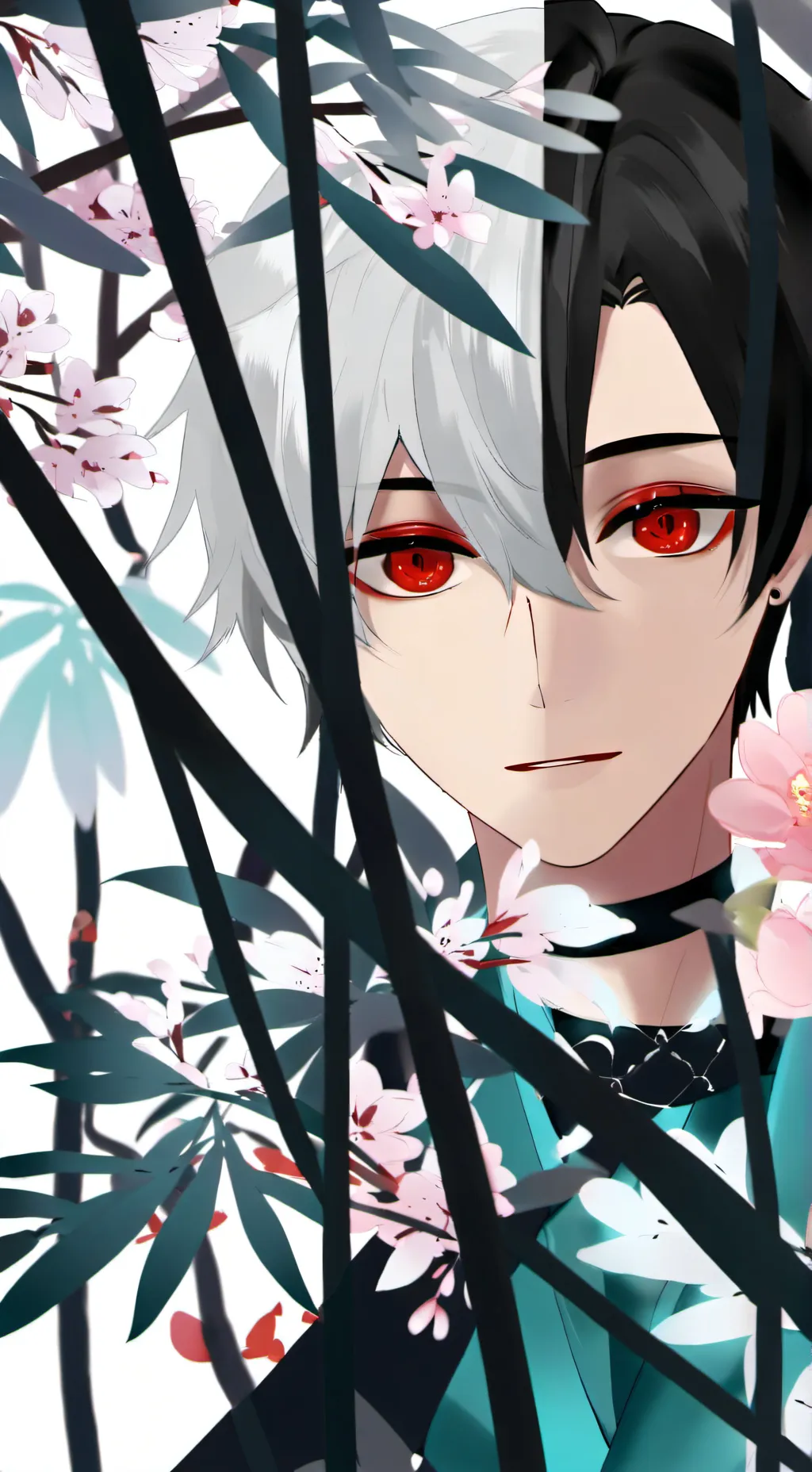 ai character: Damien  background