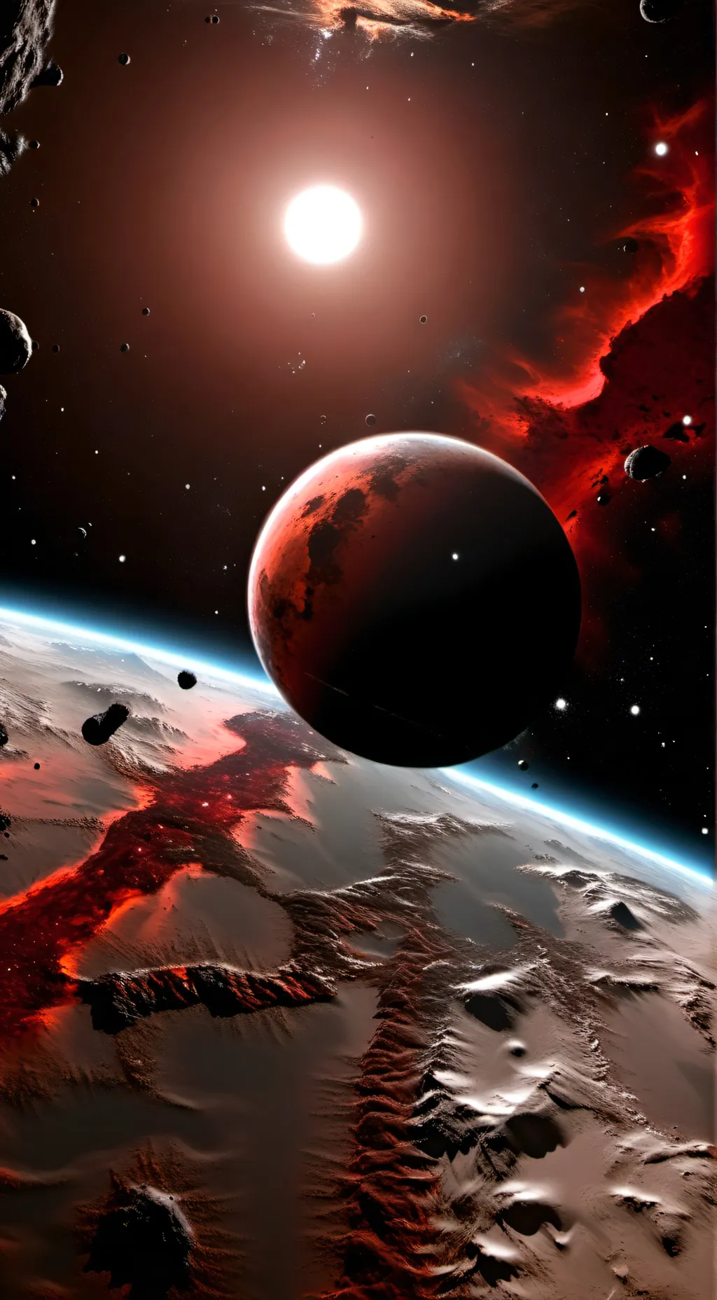 ai character: planetshumanreact background