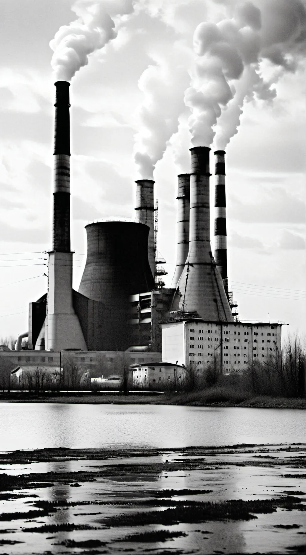 ai character:  csernobil background