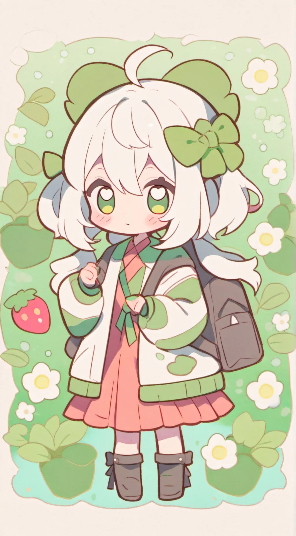 ai character: froggie background