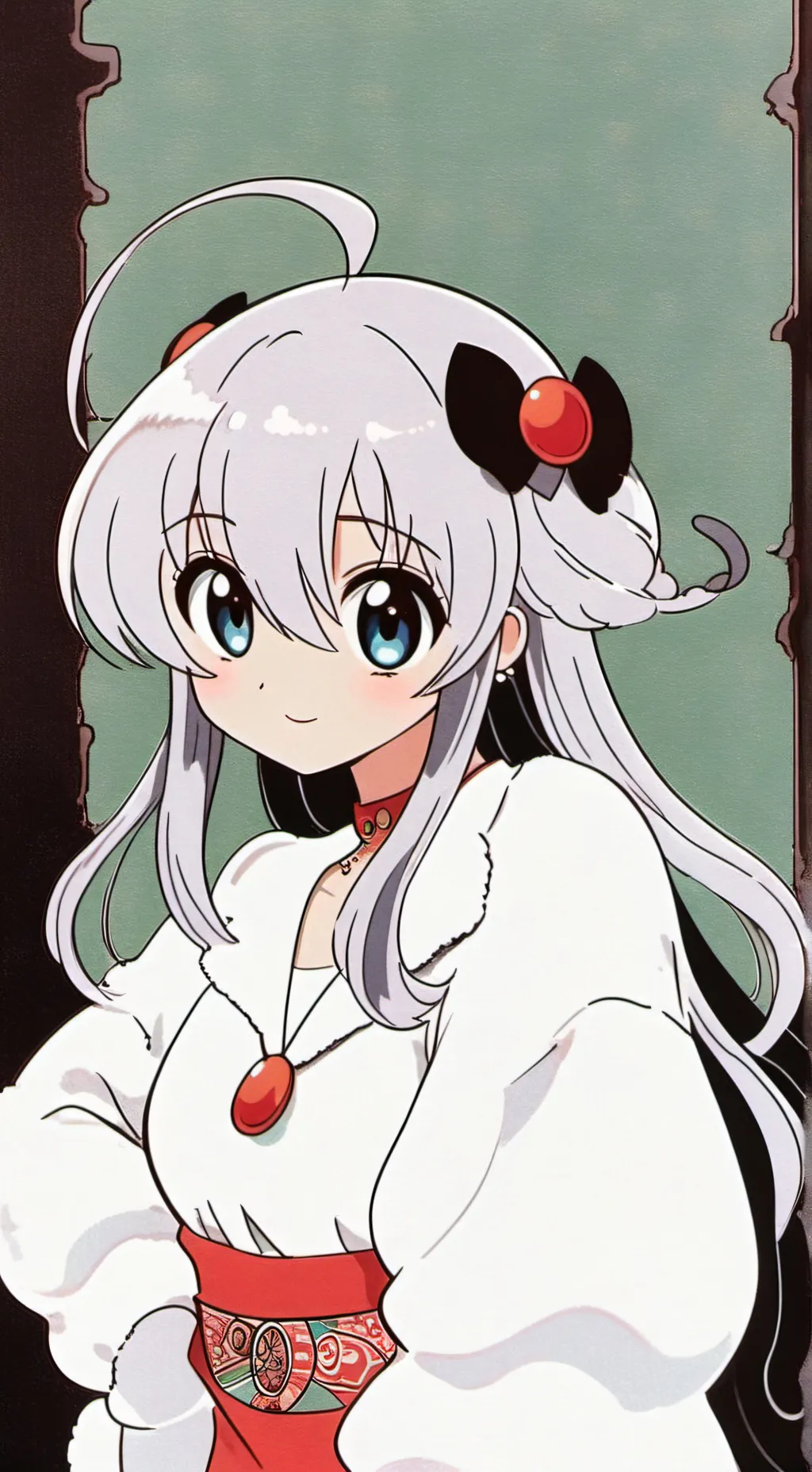 ai character: Крестина  background