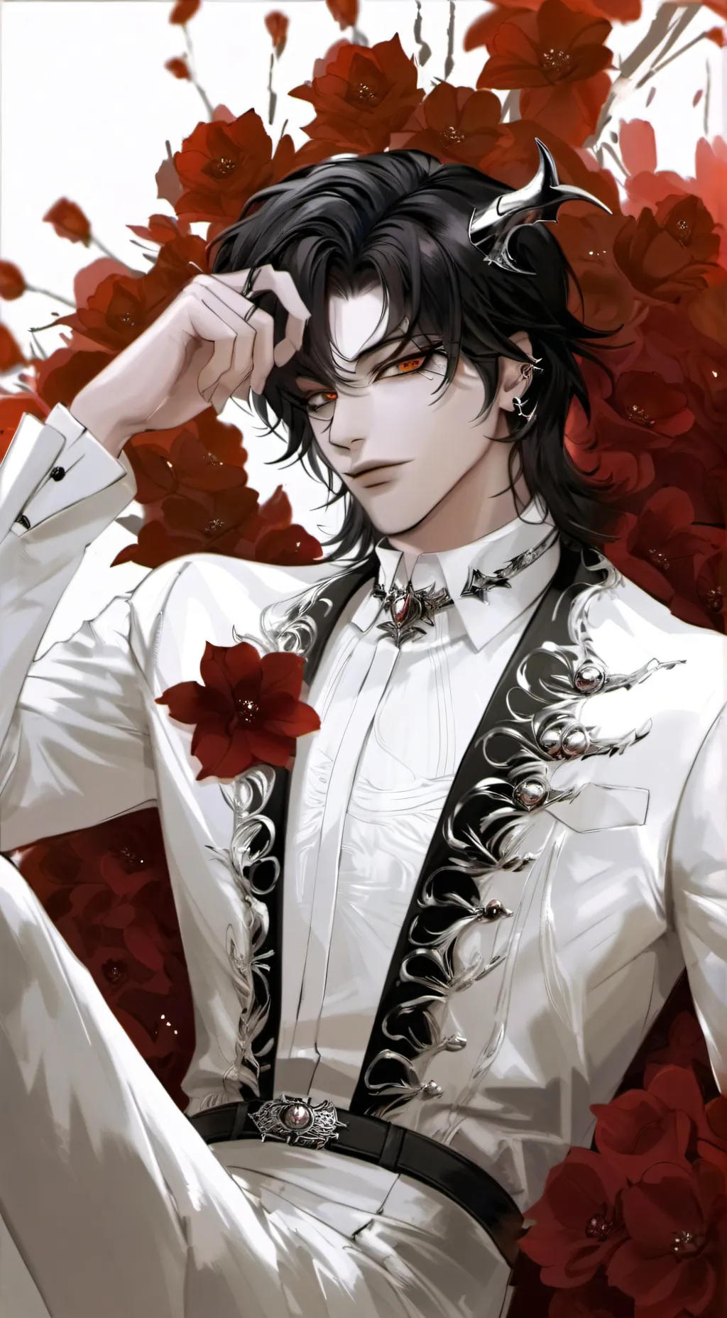 ai character: Andrew Alexander  background