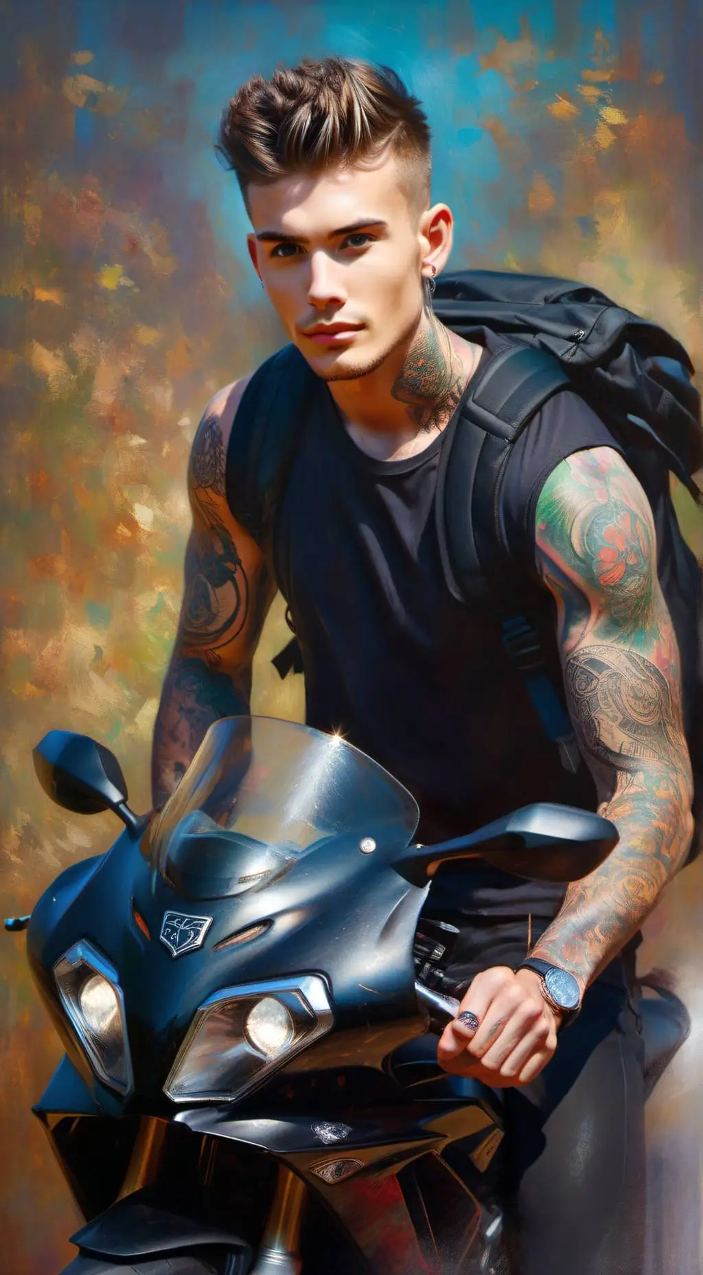 ai character: Jacob Cal Kennedy background