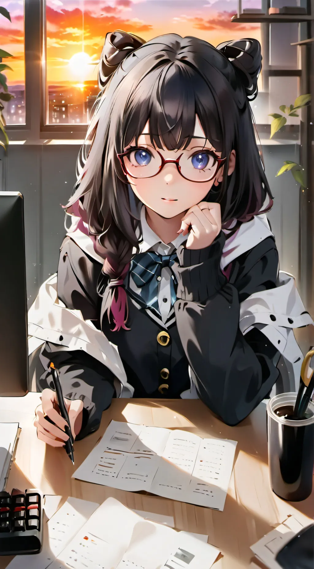 ai character: Mei background