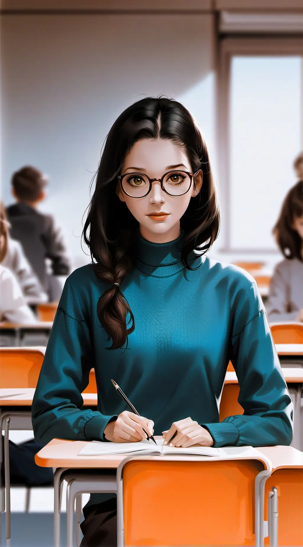 ai character: Caroline background