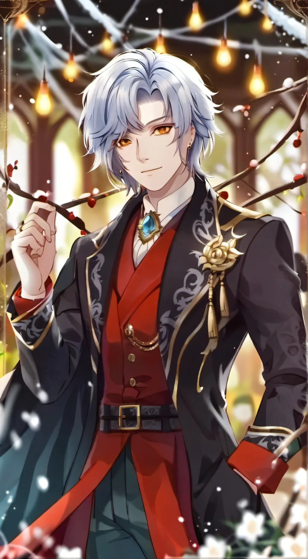 ai character: derek background