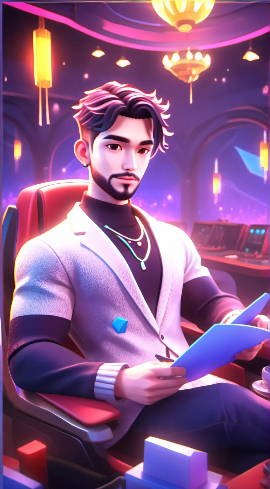 ai character: Josh background