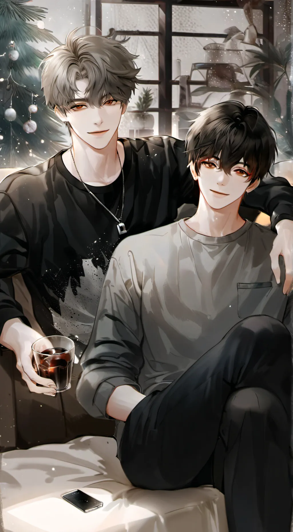 ai character: zean and ken background