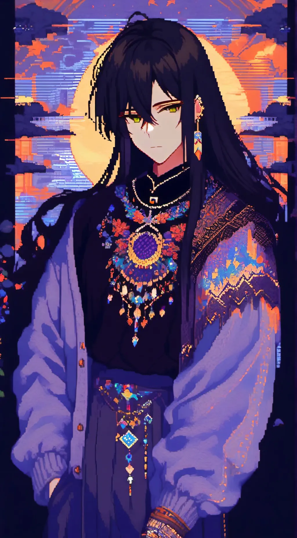 ai character: Тайри background