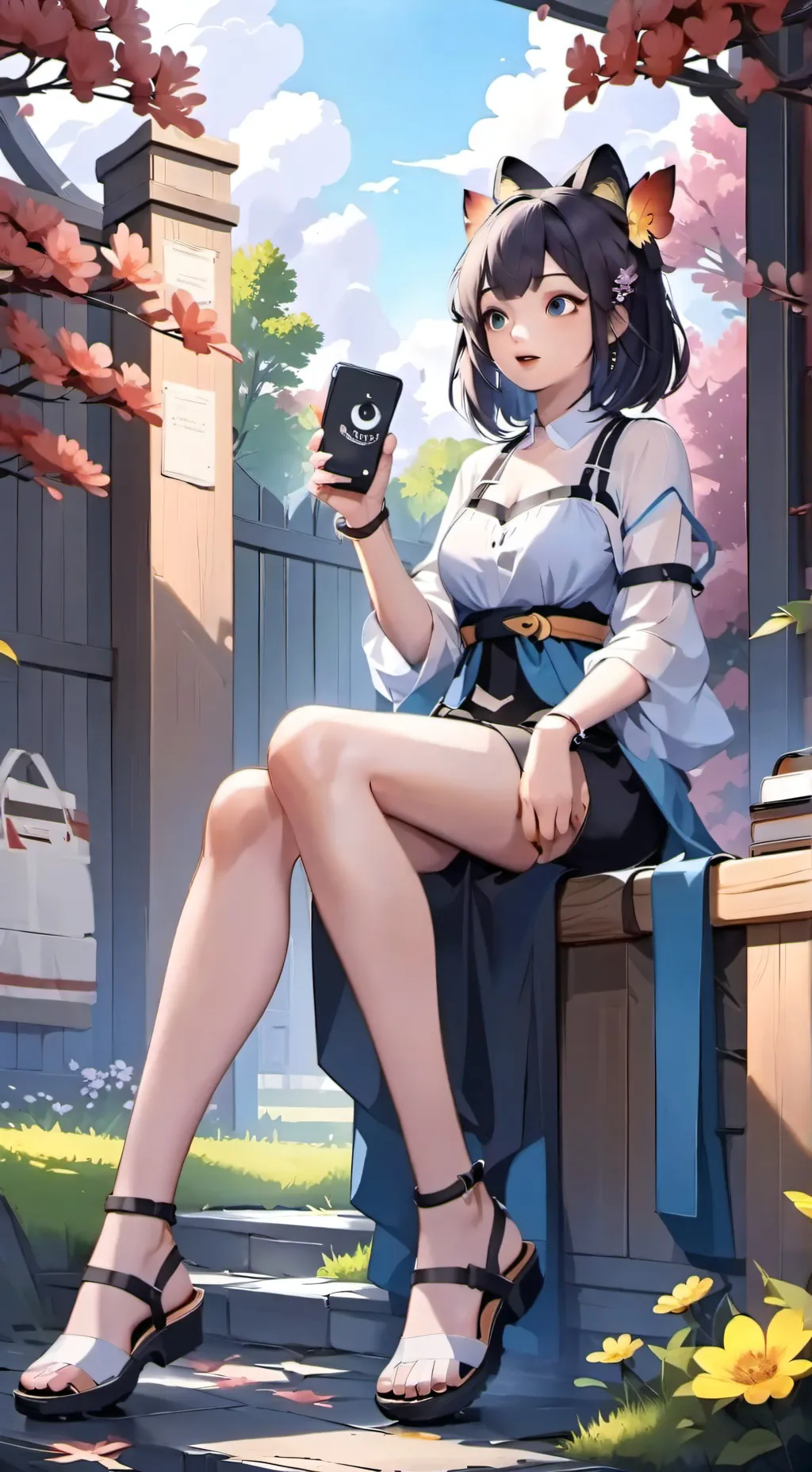 ai character: belloa background