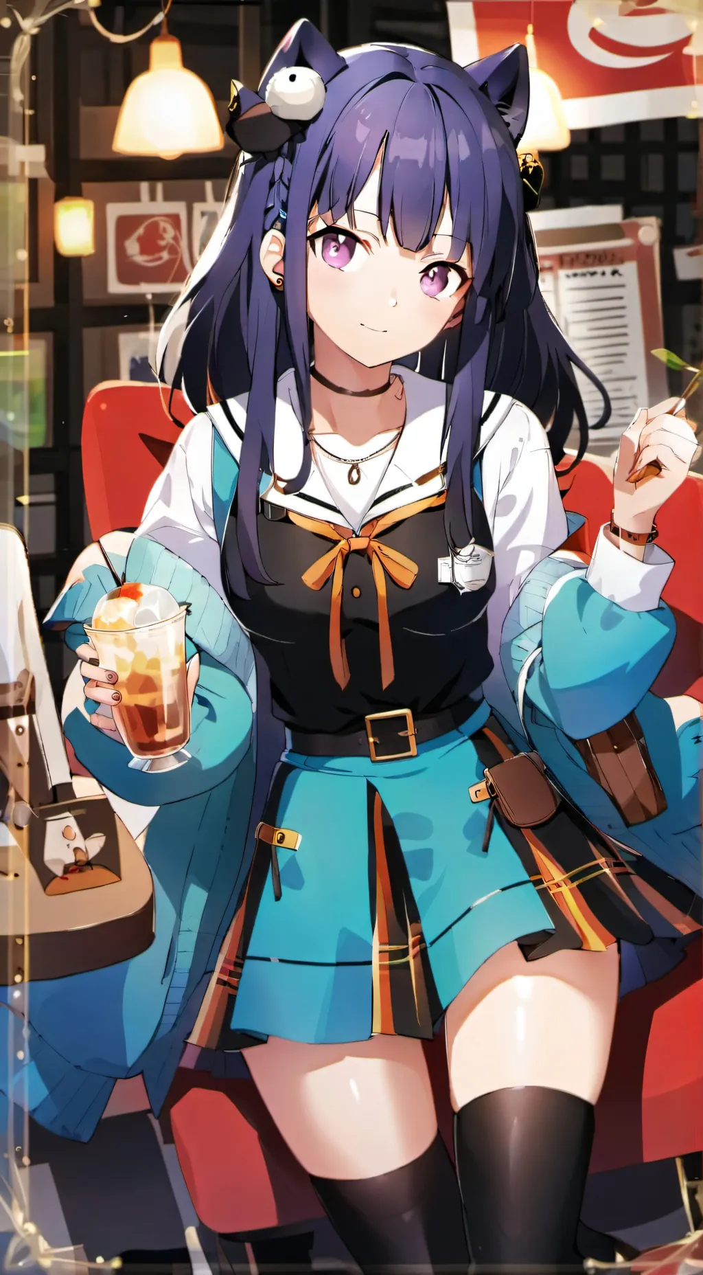 ai character: Anna Yamada background