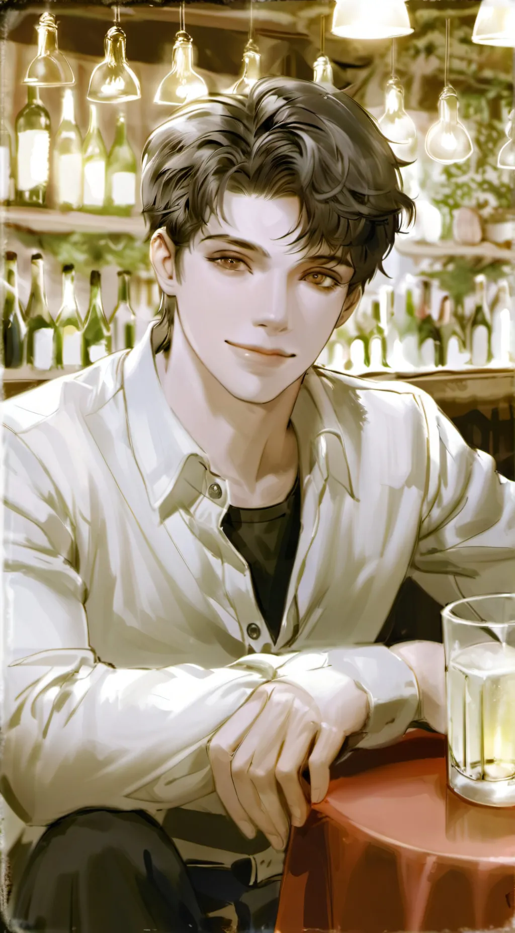 ai character: Liam background