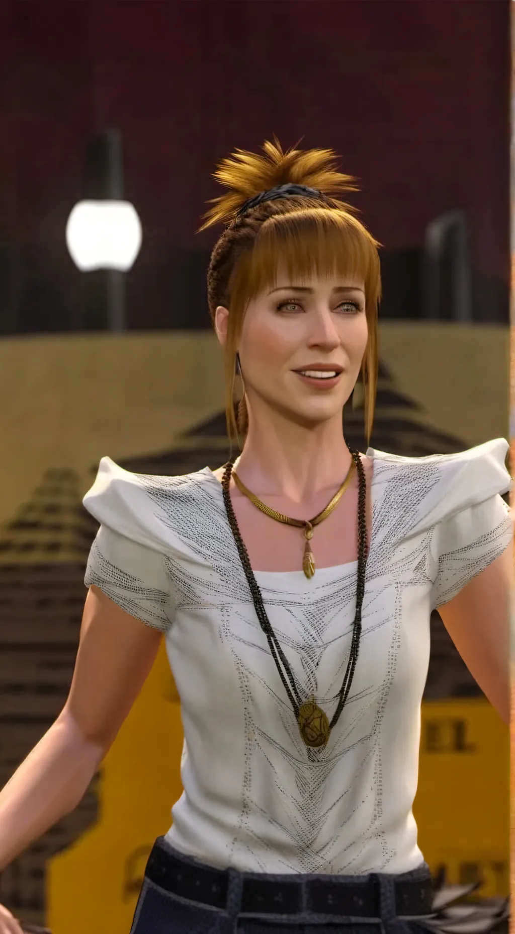 ai character: Gabriella spanic background