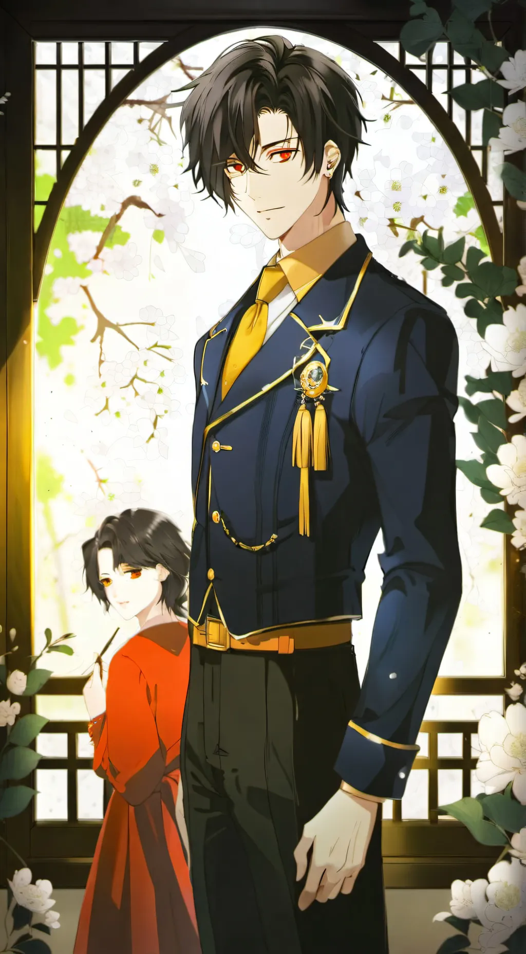 ai character: mha reaction to y/ background