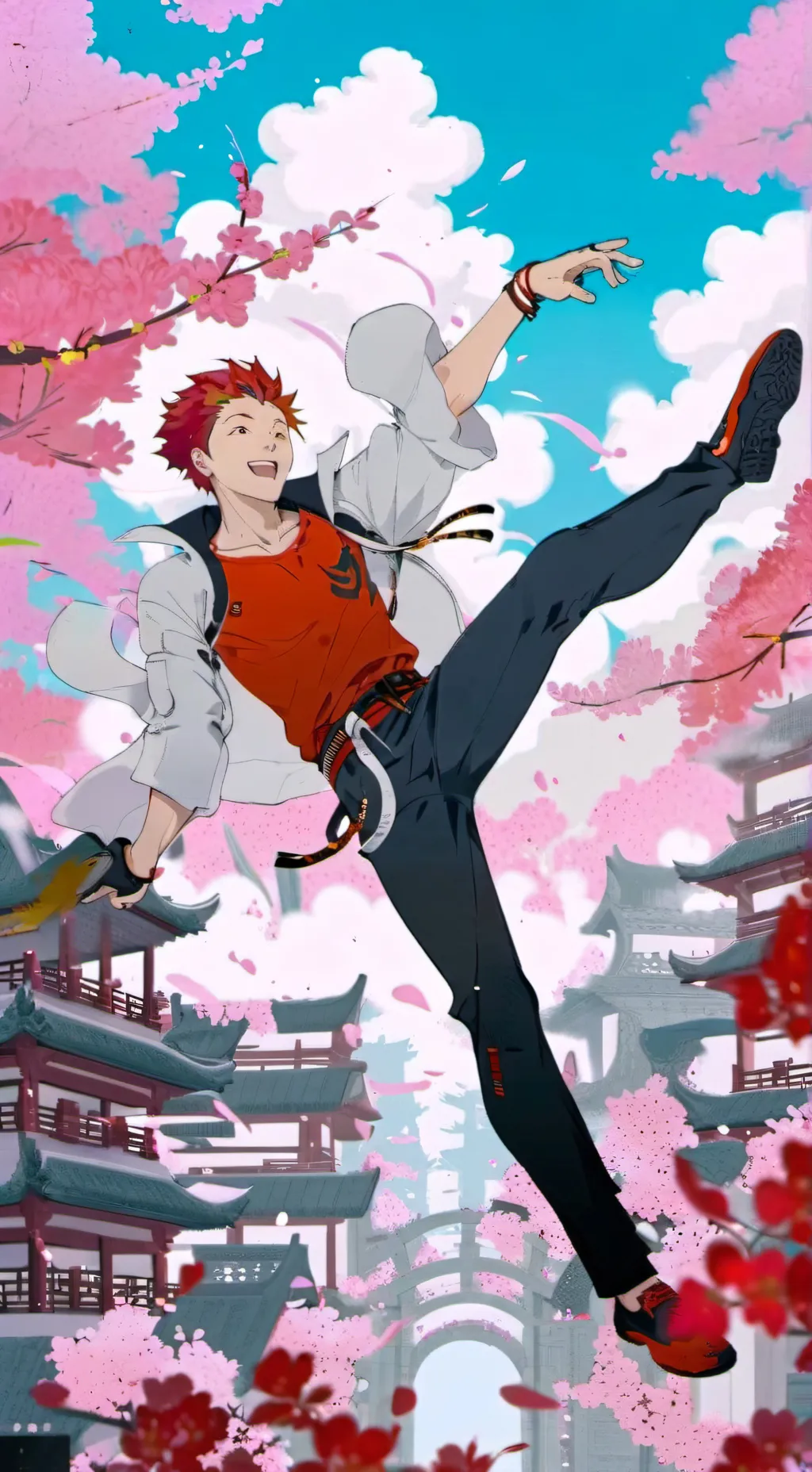 ai character: [ HAIKYU ] background