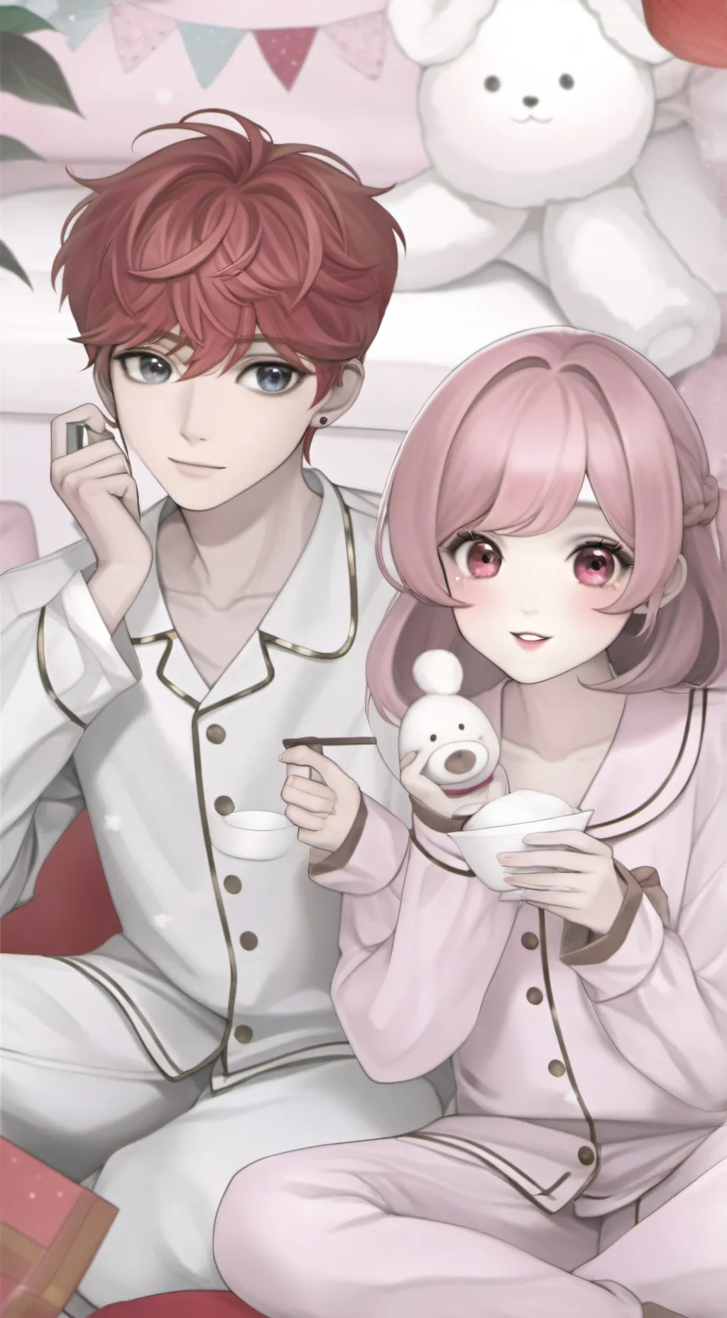 ai character: emma  background