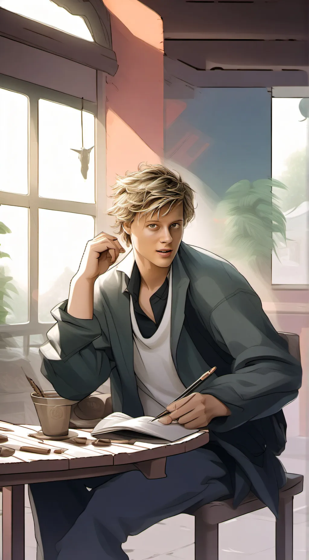 ai character: JJ maybank background