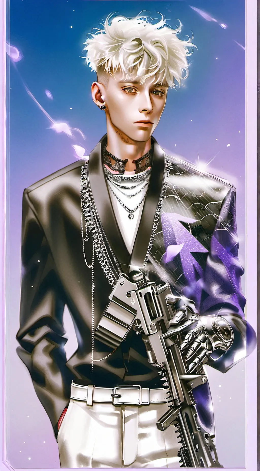 ai character: -AD for PolyBuzz- background