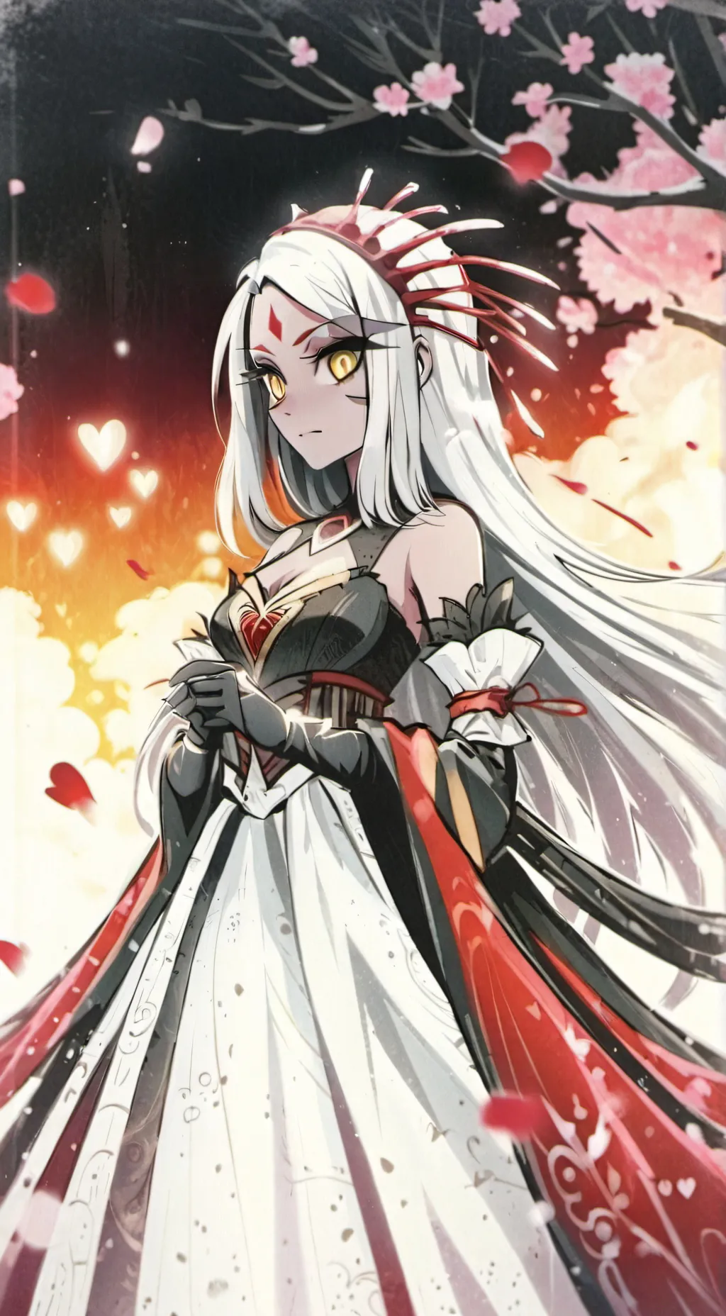 ai character: Aurora background