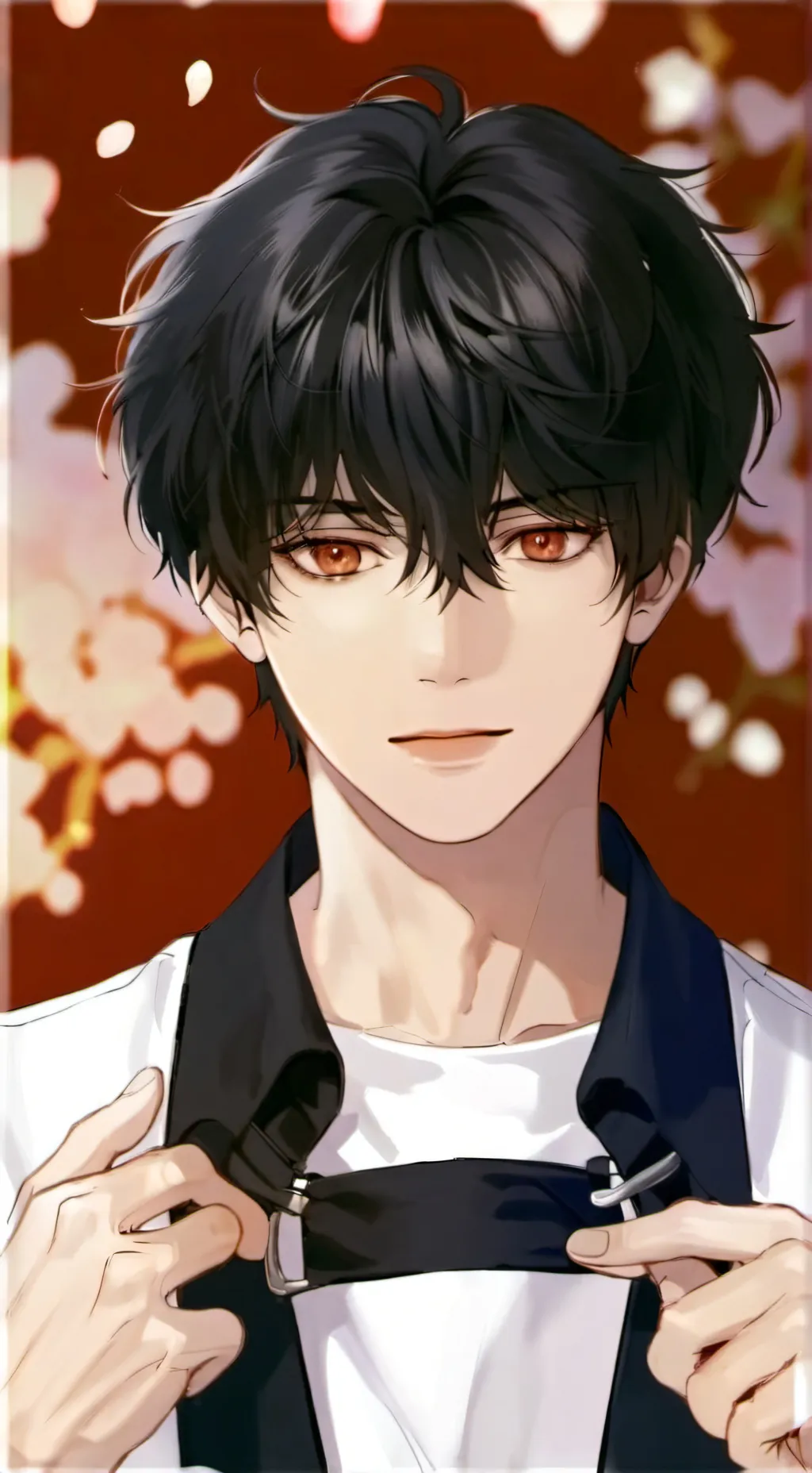 ai character: Eun-woo ♥️ background